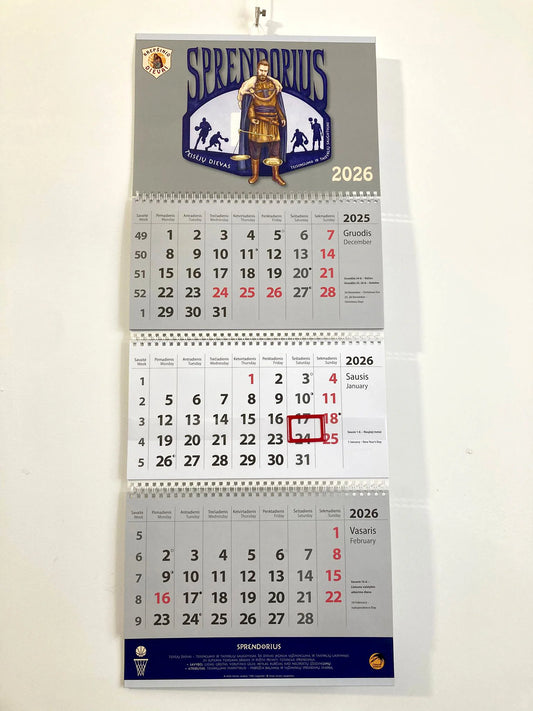 Kalendorius „Sprendorius“