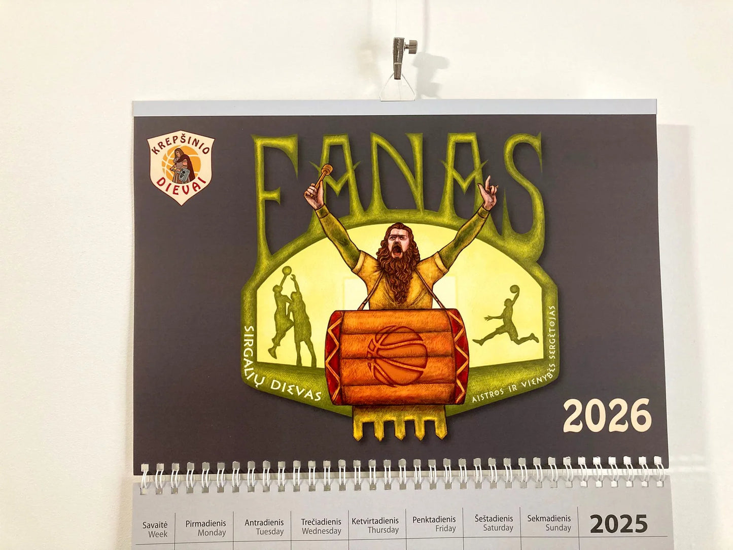 Kalendorius „Fanas“