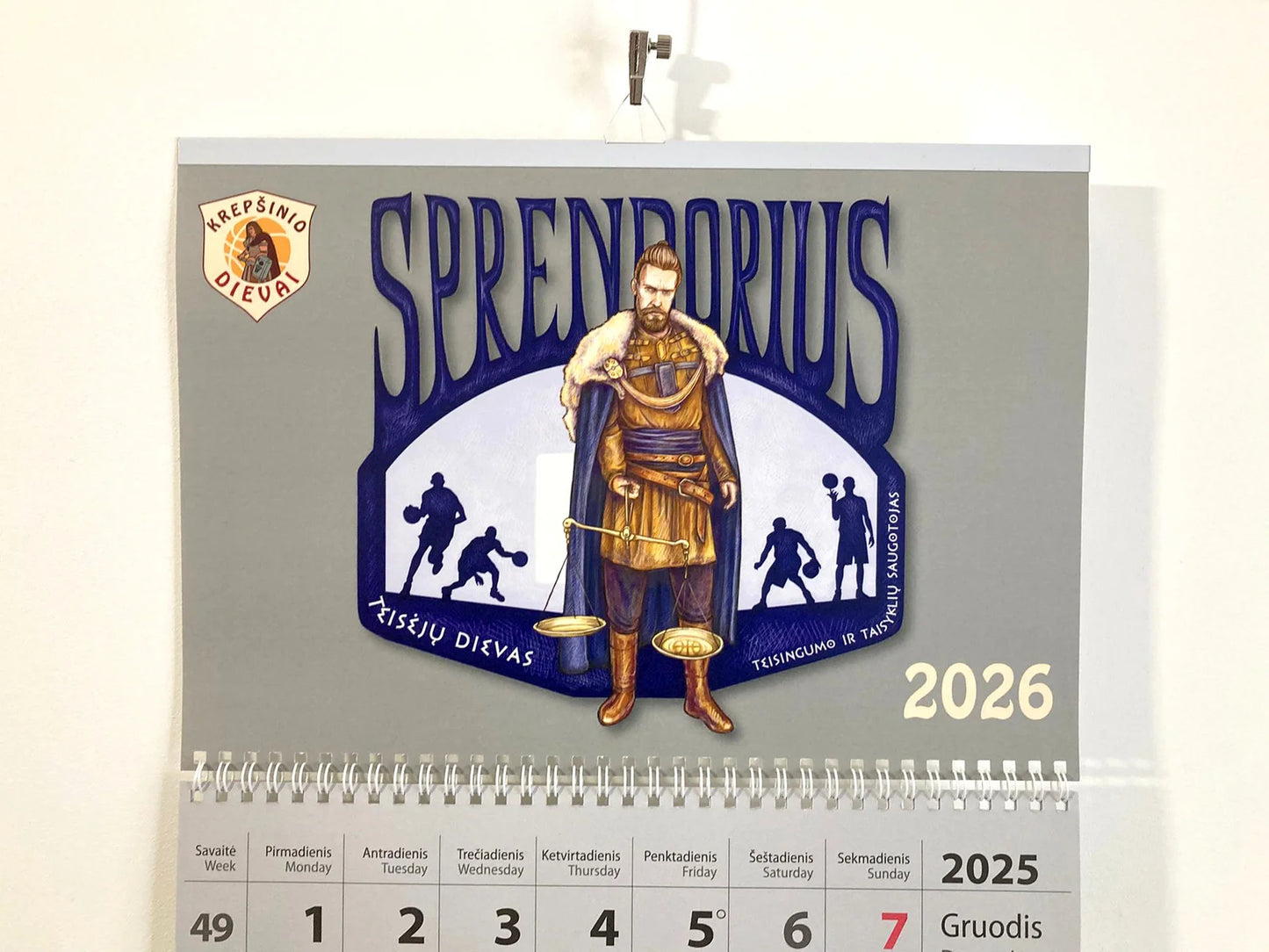 Kalendorius „Sprendorius“