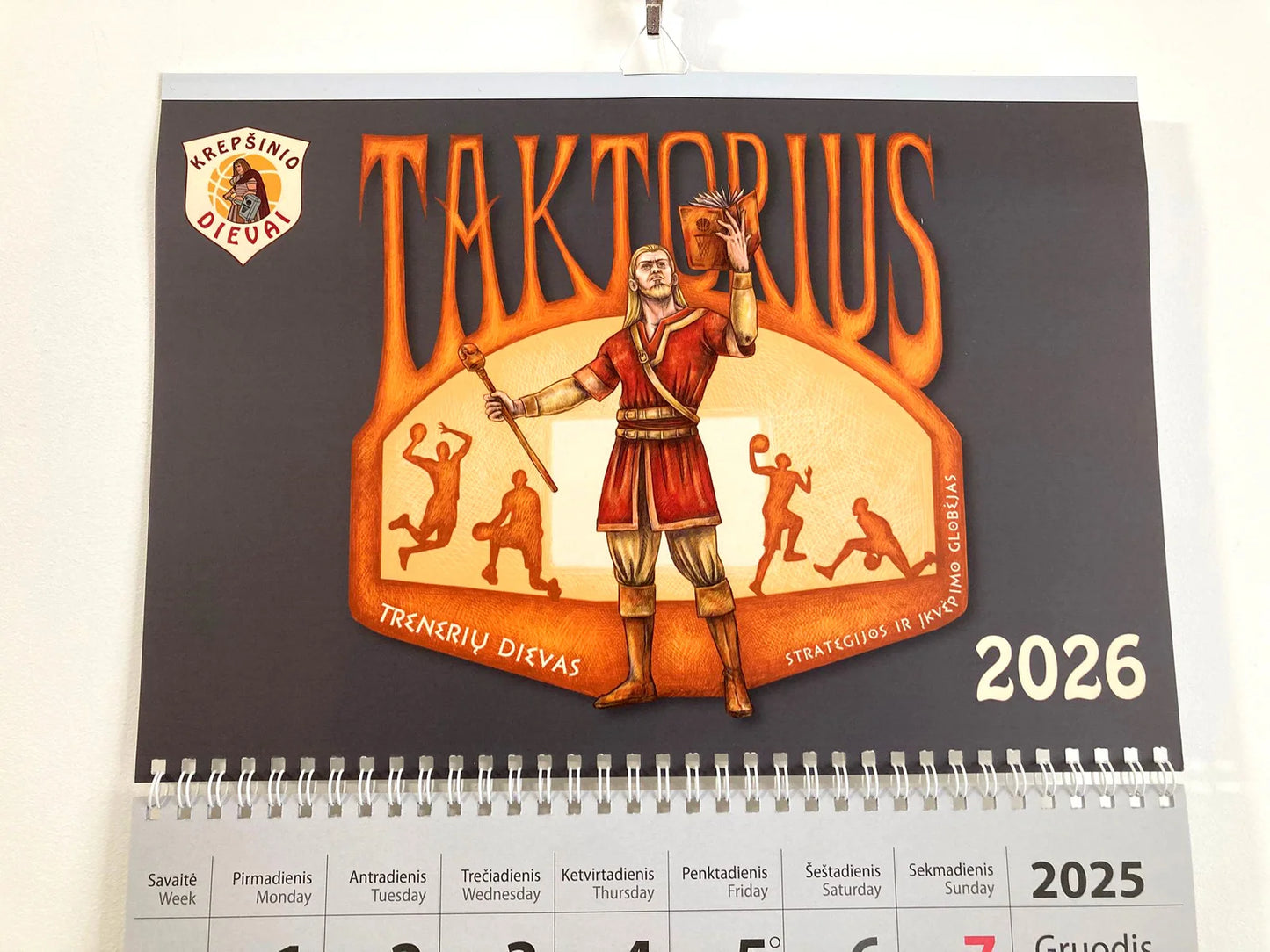 Kalendorius „Taktorius“